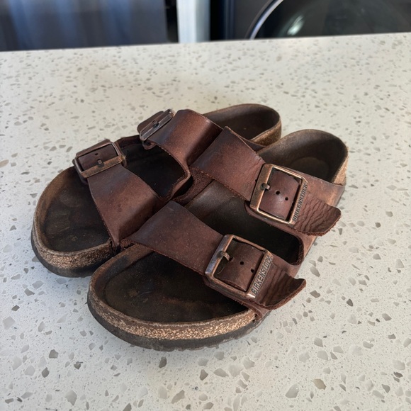 SOLD Birkenstock leather size 37 used condition - Picture 1 of 4